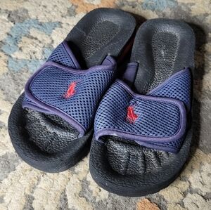 Ralph Lauren Polo slides, women's size 6